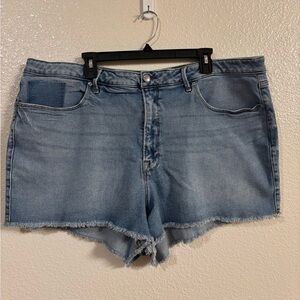 GOOD AMERICAN Plus size Denim Shorts